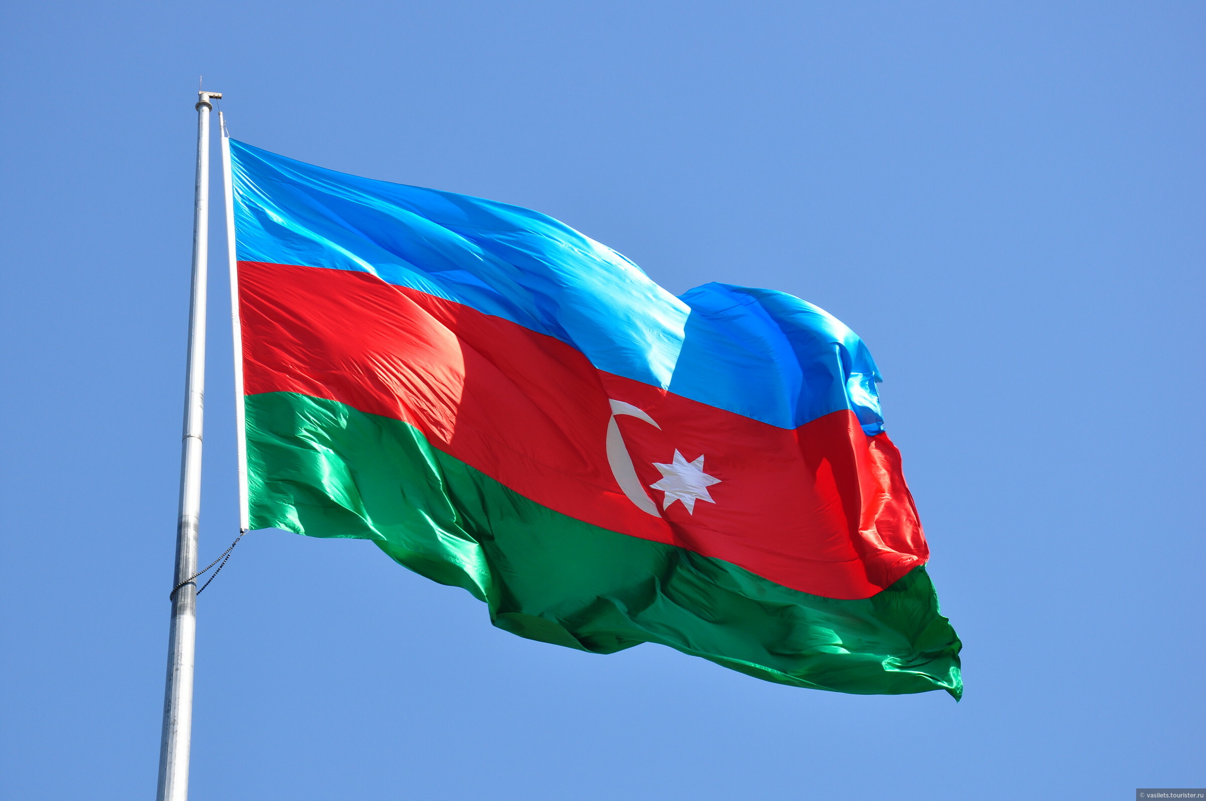 Флаг азербайджана