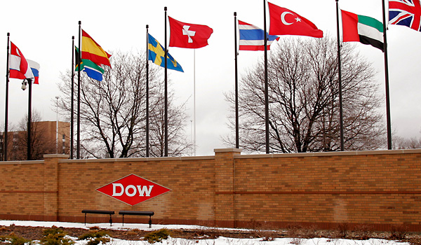 Dow во втором квартале увеличила чистую прибыль на 19%