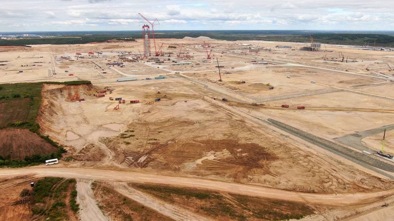 На Амурском ГХК развернуто строительство главной подстанции предприятия