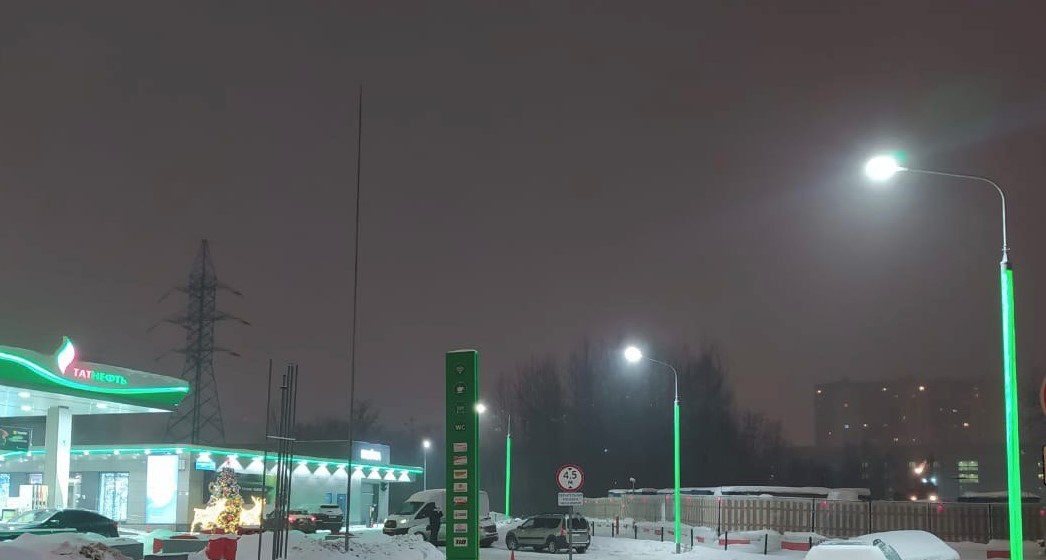 "Татнефть-Пресскомпозит" выпустил световые опоры из стеклопластика