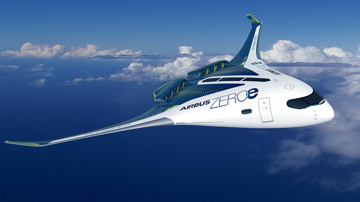 Airbus намерен освоить производство лайнеров на водородном топливе