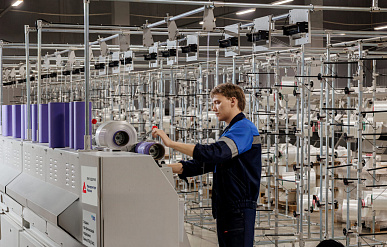 Курская компания "Союзтекстиль-СТ"  в два раза увеличила производство техтканей и геотекстиля