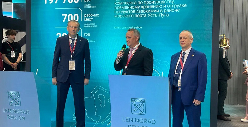 В Усть-Луге к 2030 году может появиться новое производство газохимических продуктов